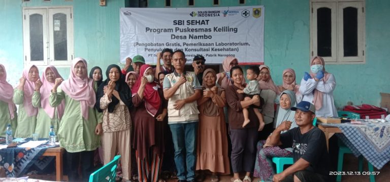Puluhan Warga Desa Nambo Dapat Pengobatan Gratis