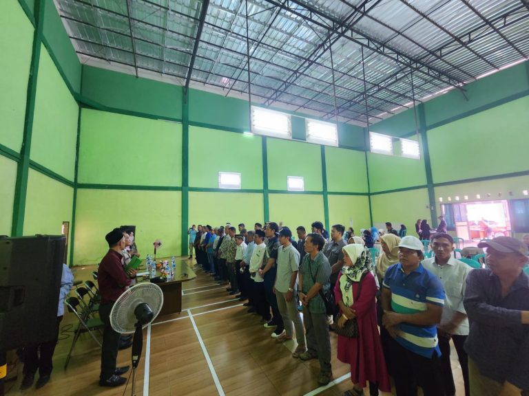 Kades Dramaga Lantik Puluhan Ketua RT dan RW