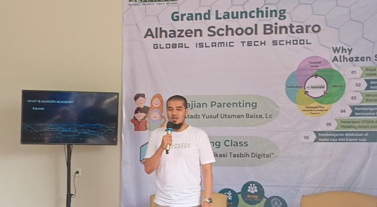 Alhazen School Bintaro Terapkan Akhlak dan Teknologi Terhadap Anak