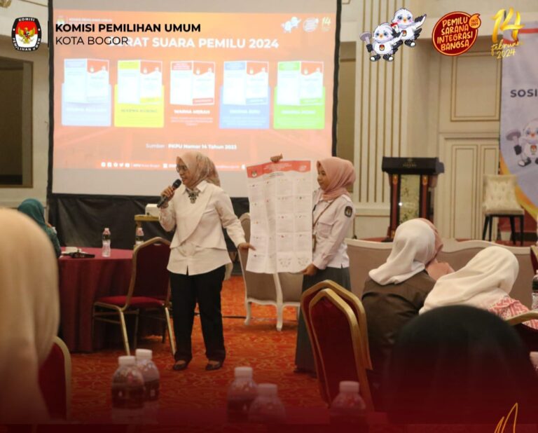 KPU Kota Bogor Gelar Sosialisasi Pemilu Untuk Segmen Perempuan