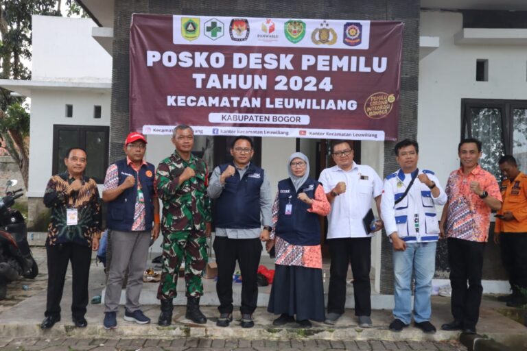 Pastikan Kesiapan Tenaga Kesehatan, RSUD Leuwiliang Tinjau Sejumlah TPS di 6 Kecamatan