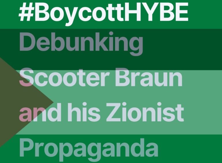 Penggemar Boikot HYBE LABELS Terkait Kerjasama dengan Scooter Braun