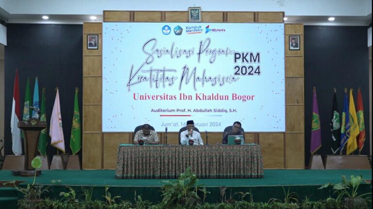 UIKA Kembali Gelar Sosialisasi Program Kreatifitas Mahasiswa 2024