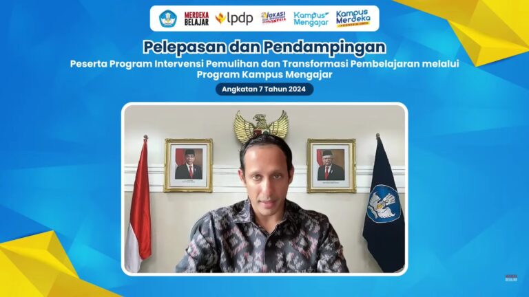 Nadiem Resmi Lepas 32 Ribu Mahasiswa Program Kampus Mengajar