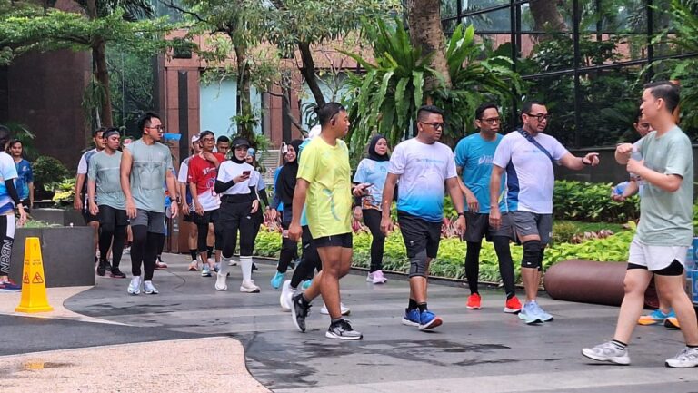 BUMN Runners 2024 di CFD Sudirman Jakarta Diikuti 300 Peserta