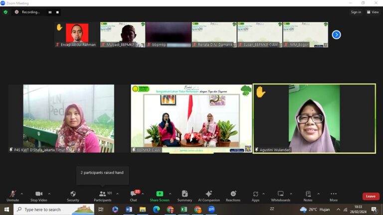 Jaga Ketahanan Pangan, Kementan Ajak Manfaatkan Lahan “Tidur” di Perkotaan