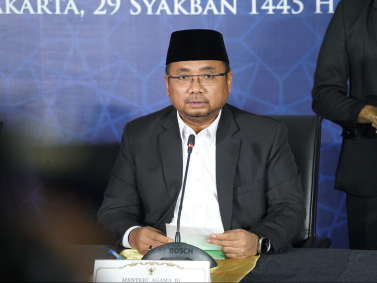 Kemenag Tetapkan Awal Ramadhan pada Selasa, 12 Maret 2024