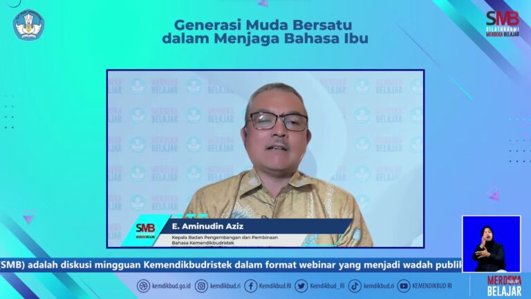 Kemendikbudristek Ajak Generasi Muda Lestarikan Bahasa Daerah