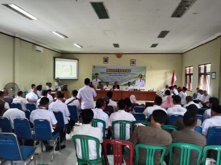 Musrenbang Sukamakmur Dorong Optimalisasi Kinerja Pemerintah Daerah