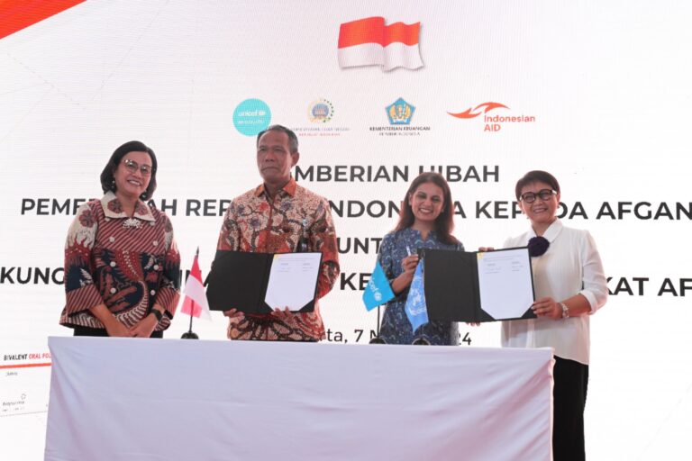 Indonesia Berikan Bantuan Vaksin Polio ke Afghanistan