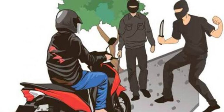 Pulang Kerja, Warga Leuwiliang jadi Korban Begal Sepeda Motor