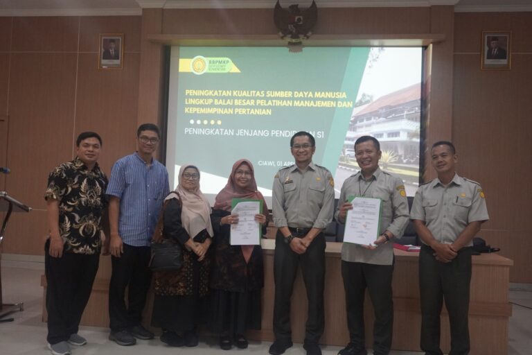 Pegawai BBPMKP Ciawi Lanjutkan Pendidikan di STIE Dewantara