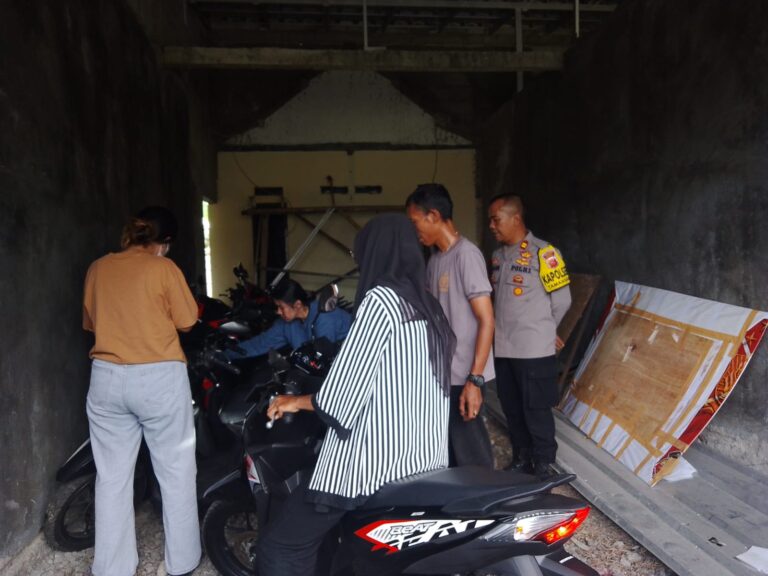 Polsek Tamansari Terima Penitipan Kendaraan Bagi Warga yang Mudik