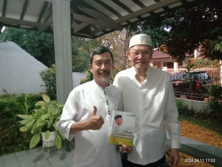 Jihad Intelektual Prof AM Saefuddin