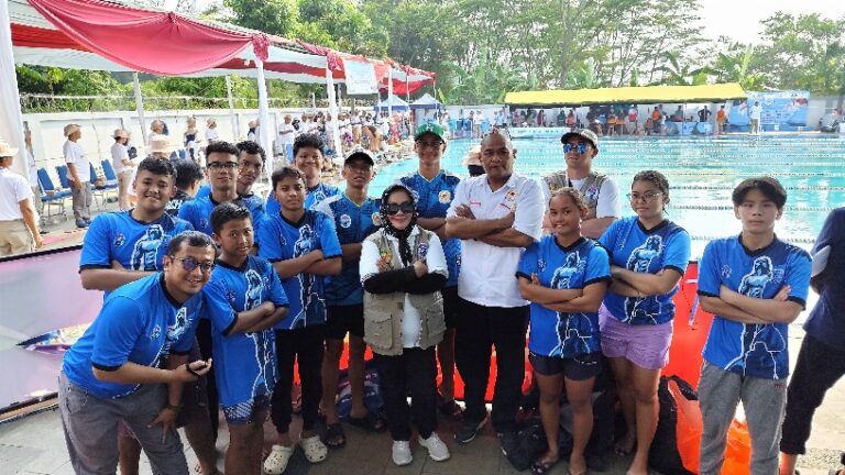 Kabid Humas KONI Pantau Kejurnas Selam Bogor Open 2024