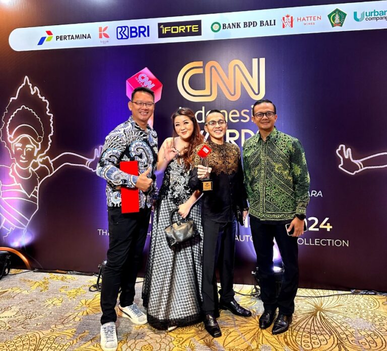 Varuna Bali Raih Penghargaan dalam CNN Indonesia Awards 2024