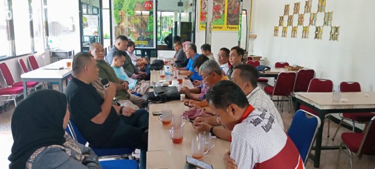 Perkuat Struktur Organisasi, Bidang 4 KONI Kabupaten Bogor Gelar Rapat Internal Pengurus