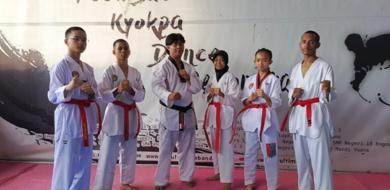 5 Atlet Asuhan Ultimate Bande Lolos Seleksi Bogor Taekwondo Junior (BTJ) Tahun 2024