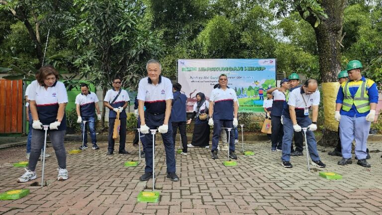 Indocement Terus Tingkatkan Edukasi Gaya Hidup Hijau di Desa Mitra