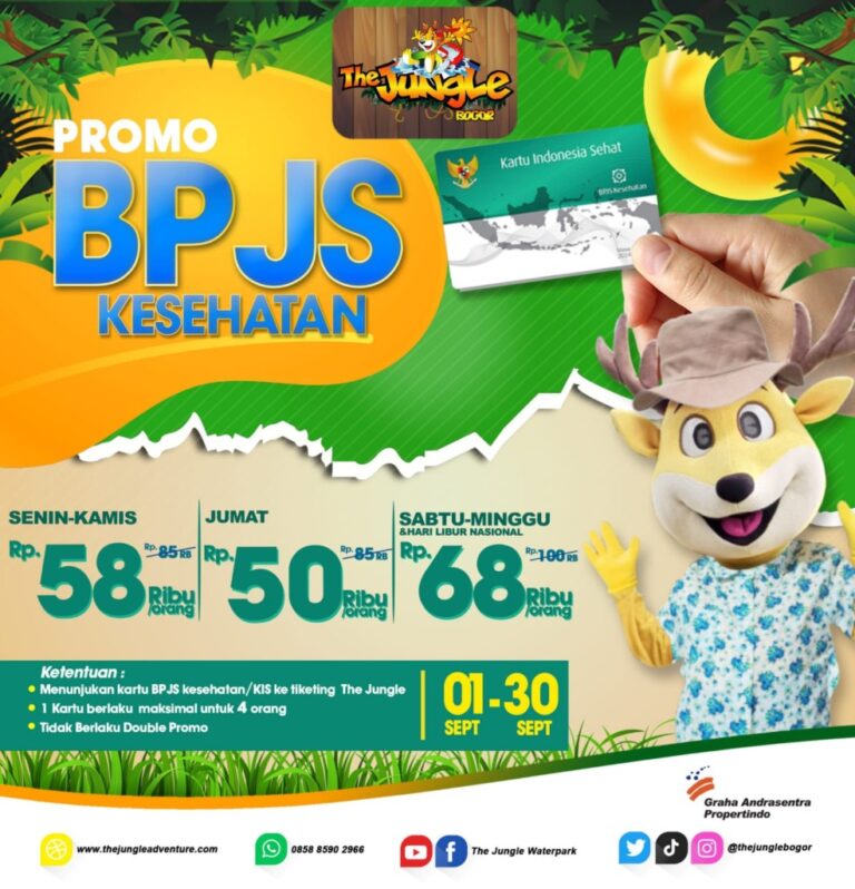 Tunjukan Kartu BPJS Masuk Jungle Dapat Diskon