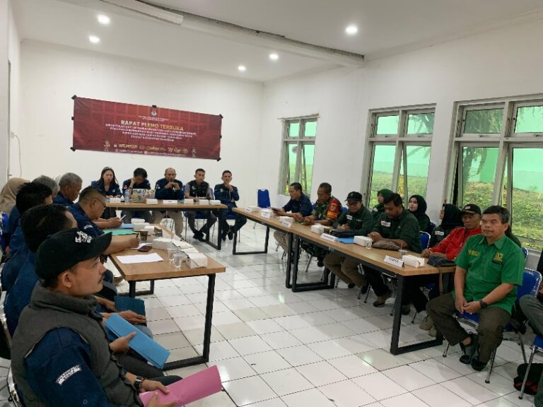 Hasil Rapat Pleno DPSHP, Jumlah Pemilih di Kecamatan Tamansari Sebanyak 80.131
