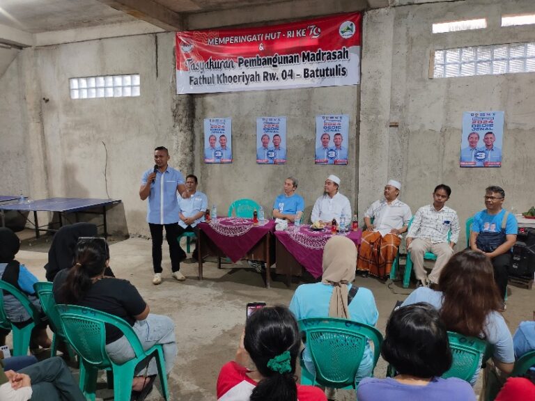 Dedie – Jenal Janji Bantu Status Lahan Madrasah Fathul Khoeriyah