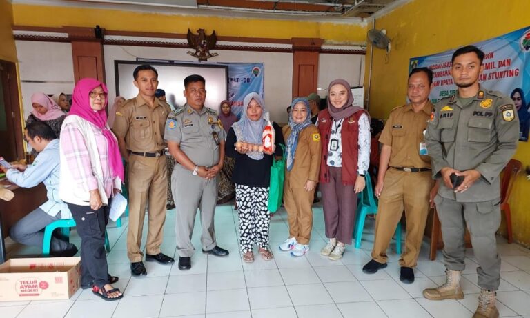 Ratusan Warga Mendapatkan Bantuan Pangan KRS di Tiga Desa Kecamatan Tamansari