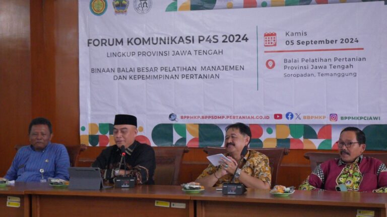 Forkom P4S Jateng, Kementan Ajak Perkuat Peran P4S dengan Kolaborasi