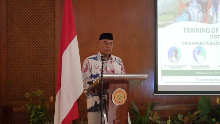 Dukung Peningkatan Produksi Padi, Kementan Bekali SDM Pertanian Pelatihan Pompanisasi