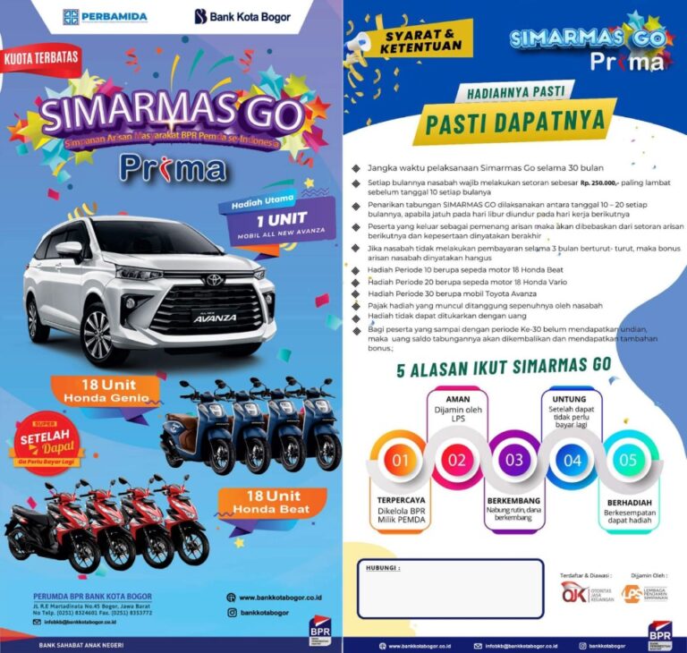 Yu ikutan Simarmas go Bank Kota Bogor