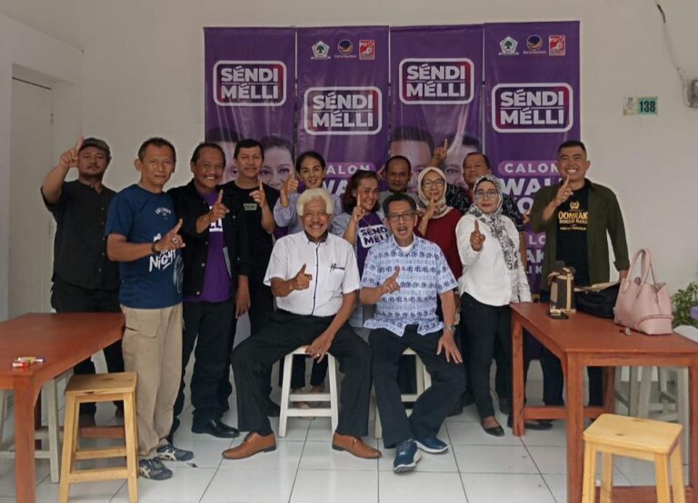 Relawan Antarsuku se-Kota Bogor Siap All Out Menangkan Sendi-Melli