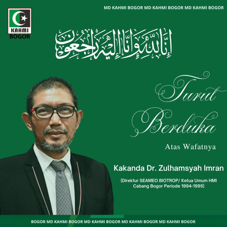 Inmemorial Almarhum Dr Zulhamsyah Imran