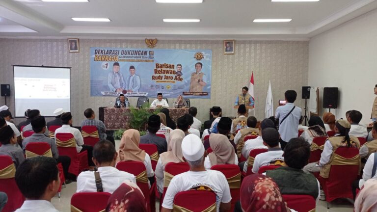 Barraja Deklarasi Berikan Dukungan Menangkan Rudy-Jaro