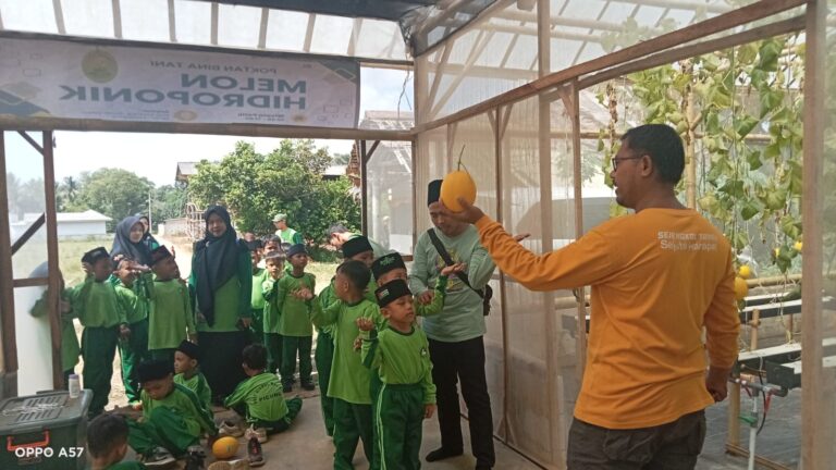 Agro Edu Wisata Terpadu Kelompok Bina Tani Jadi Destinasi Outing Class Siswa Sekolah di Banten