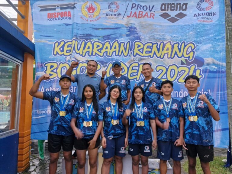Jelang Porprov, Akuatik Kota Bogor Perbaiki Catatan Waktu Atlet