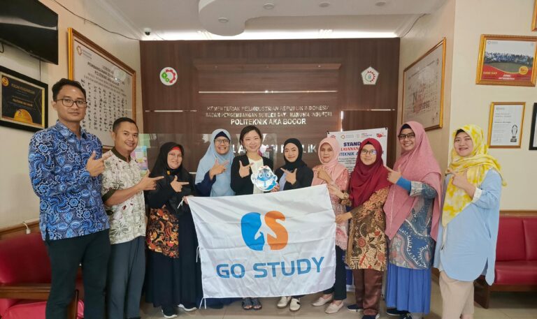 Kerjasama dengan Go Study Global Education, Politeknik AKA Bogor Buka Gerbang Menggebrak Tiongkok