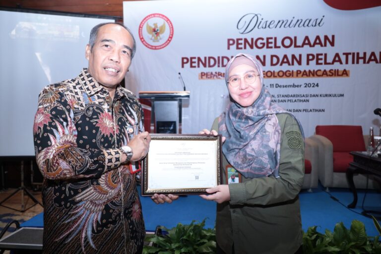 Membanggakan, UPT Kementan Raih Sertifikat Akreditasi Istimewa BPIP