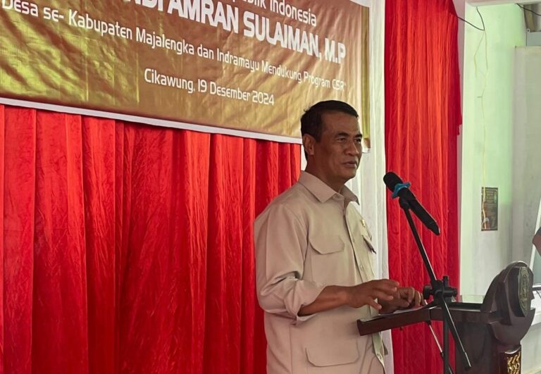 Menteri Pertanian Ingatkan Jangan Sampai Ada Pupuk Palsu di Indramayu