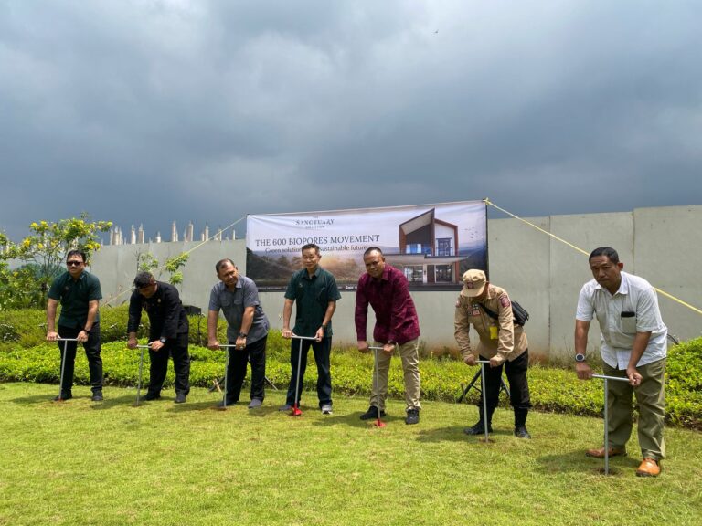 Cegah Banjir, The Sanctuary Collection Siapkan Ratusan Biopori dan Sumur Resapan