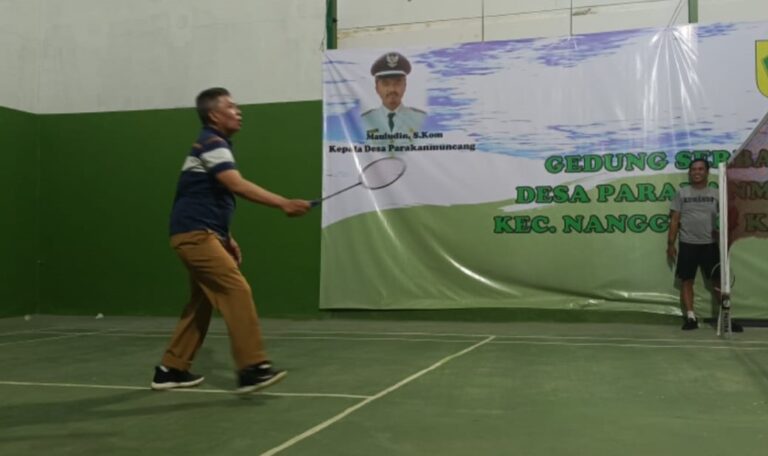 Bukan Hanya Sehat Fisik, Camat Nanggung:  Olahraga Ringan Jalin Kerjasama
