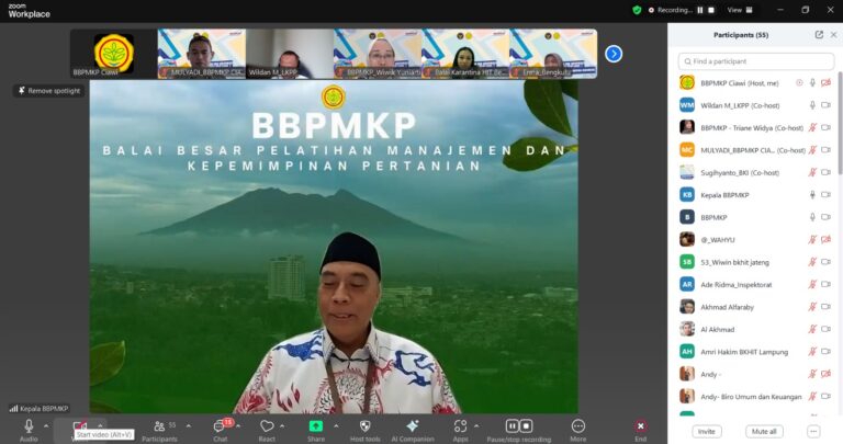 Gandeng UPT Pelatihan Kementan,  Barantin Perkuat Kompetensi SDM Pengadaan Pemerintah