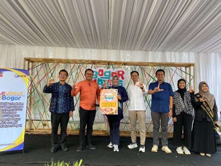 Leupeut Bogor Diresmikan Wali Kota Bogor, Bentuk Ekosistem Kolaborasi