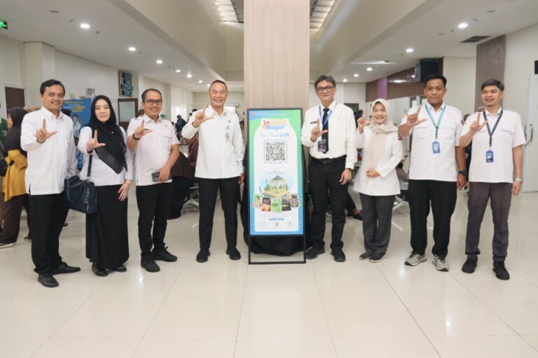 RSUD Bogor Hadirkan Spot Baca Digital, Akses Ratusan Buku Cuma dengan Scan QR!