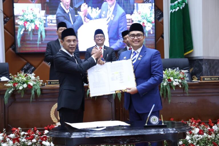 Nota Kesepakatan KUA-PPAS Tahun Anggaran 2026 Diteken DPRD dan Pemkab Bogor