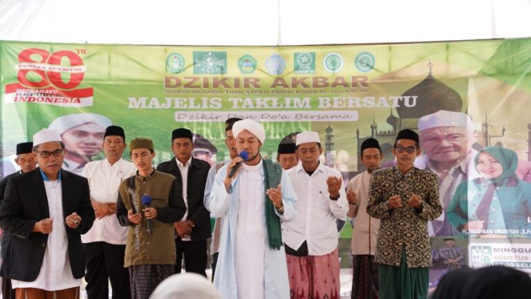 PP Safinatul Qodiri Turut Hadir Dalam Manaqib Dzikir Akbar di At-Taufiq Ciucing Garut