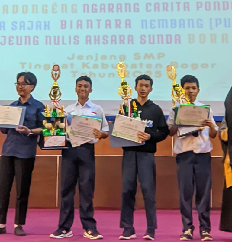 Siswa SMPN 1 Tamansari Raih Juara 1 Lomba Carpon di FTBI Kabupaten Bogor