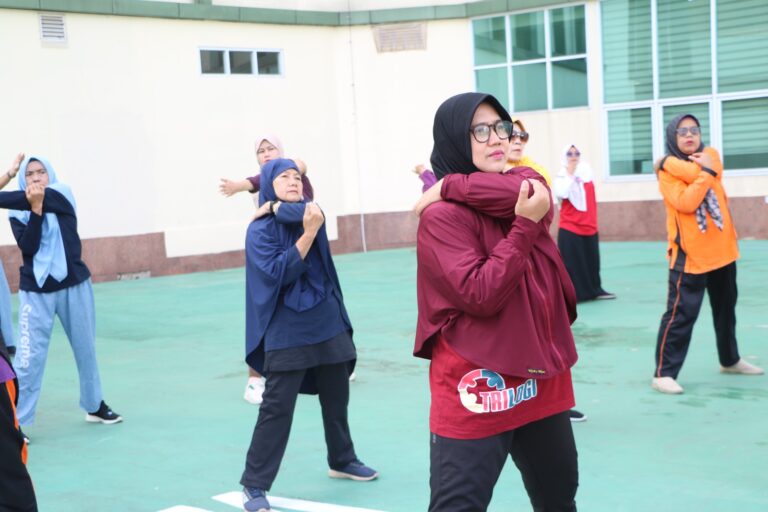 Jaga Kebugaran Tubuh, Senam Jantung Sehat dan Bogor Bugar Digelar RSUD Raden Mohamad Noh Nur