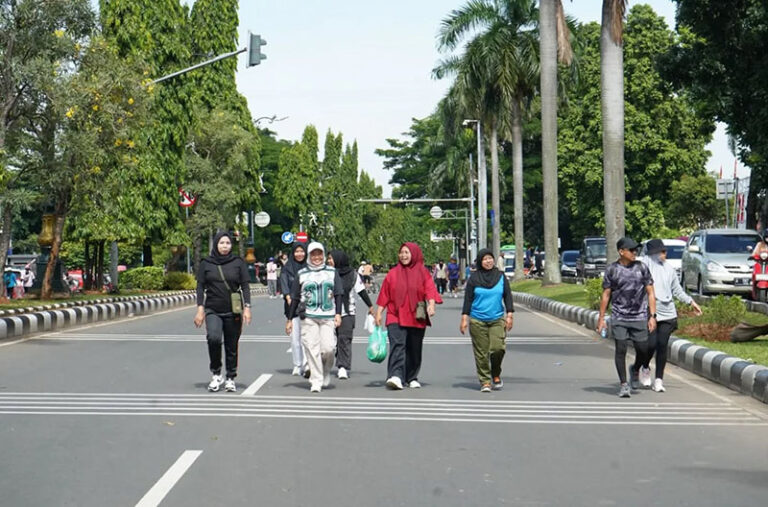 Pemkab Bogor Lakukan Uji Coba Car Free Day Tegar Beriman, Wujud Transformasi Cibinong Menuju Kota yang Sehat dan Nyaman