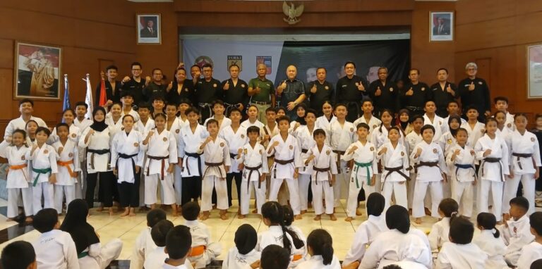 BKC Kota Bogor Gelar UKT, FORKI Lepas Kontingen Kejurnas dengan Target Juara