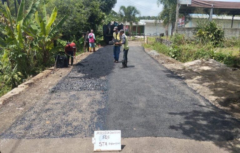 DPUPR Bogor Lakukan Pemeliharaan Ruas Jalan Mangga Dua – Gadog Tamansari